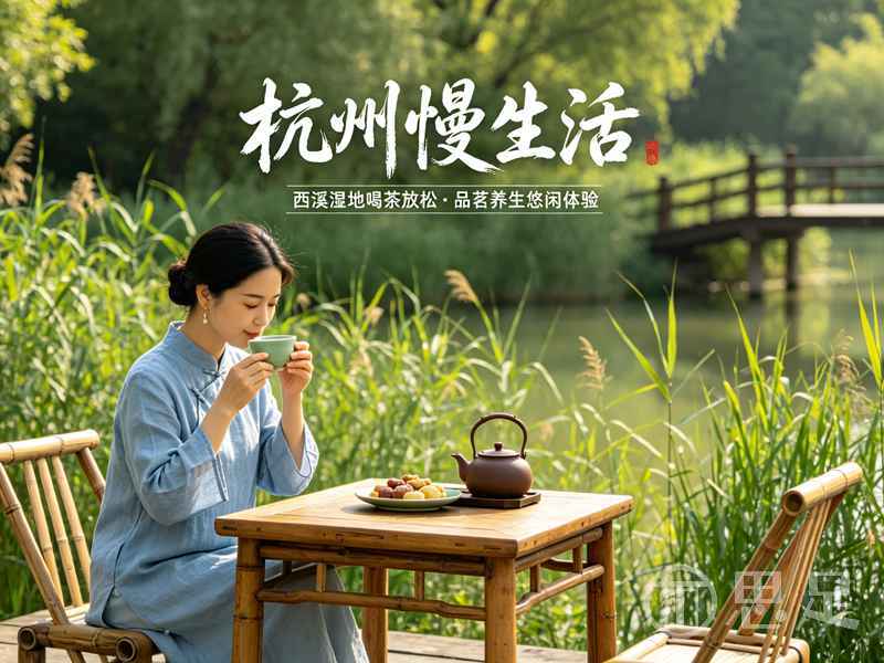 杭州慢生活：西溪湿地喝茶放松，品茗养生悠闲体验