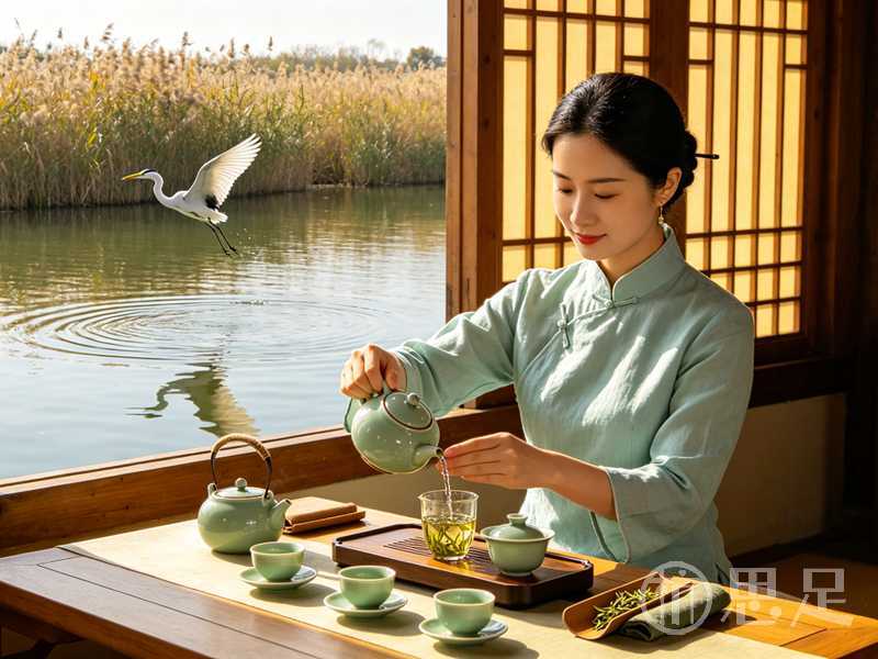 杭州慢生活：西溪湿地喝茶放松，品茗养生悠闲体验