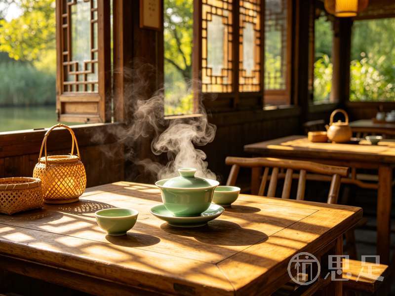 杭州慢生活：西溪湿地喝茶放松，品茗养生悠闲体验