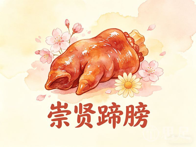 崇贤蹄膀