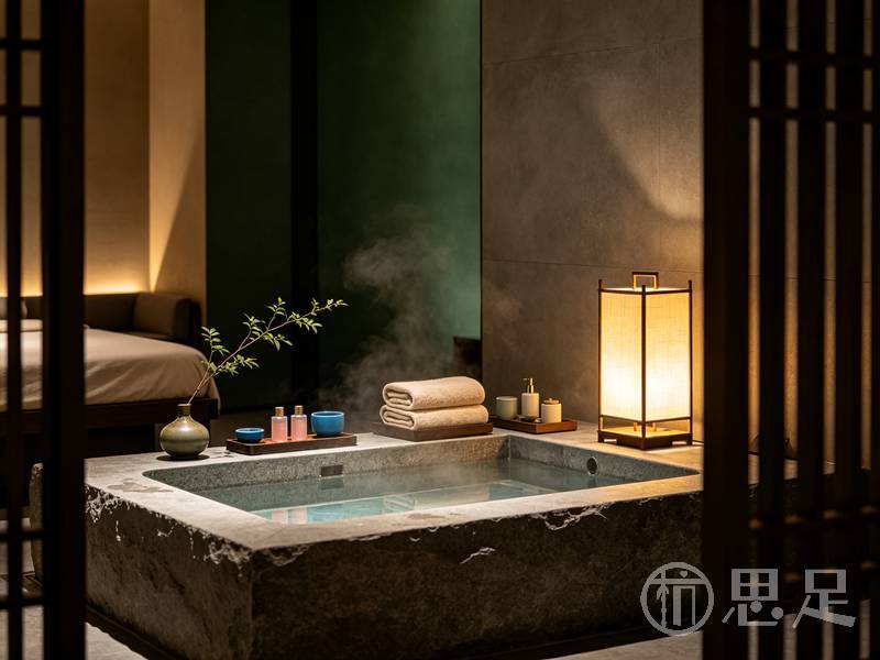 杭州拱墅区运河边男士周末养生SPA,把一身班味儿泡进江南夜色里