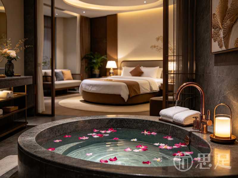 杭州滨江上班族周末水疗SPA,把一周的会都泡进钱塘江的夜色里