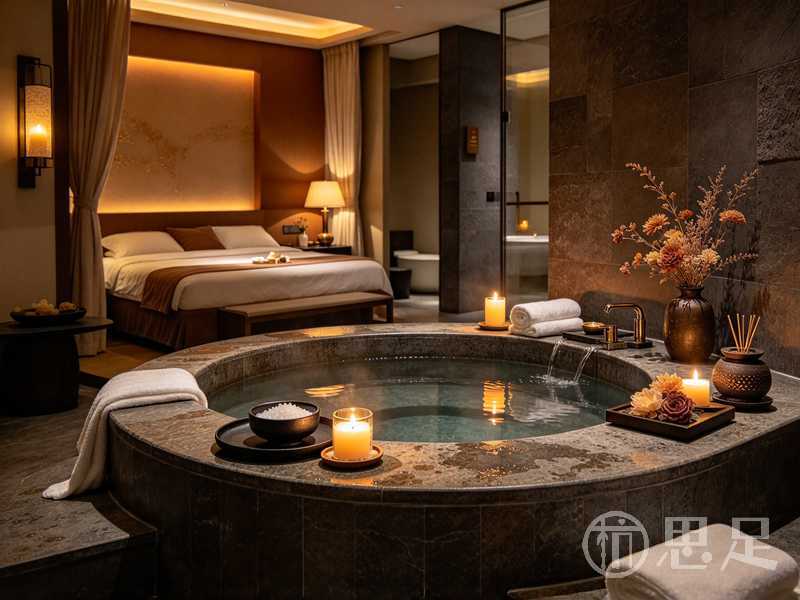 杭州滨江上班族周末水疗SPA,把一周的会都泡进钱塘江的夜色里