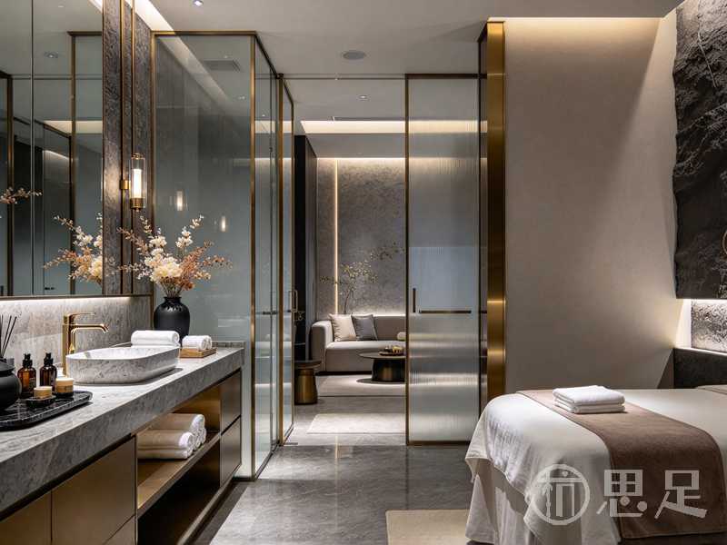 杭州滨江互联网小镇上班族丝足水疗SPA,把996的班味儿泡散在星耀城的夜色里