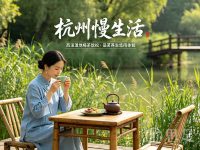 杭州慢生活：西溪湿地喝茶放松，品茗养生悠闲体验